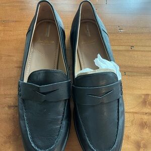 Brand New Never Worn Sam Edelman Birch Leather Loafers, 8.5, Black